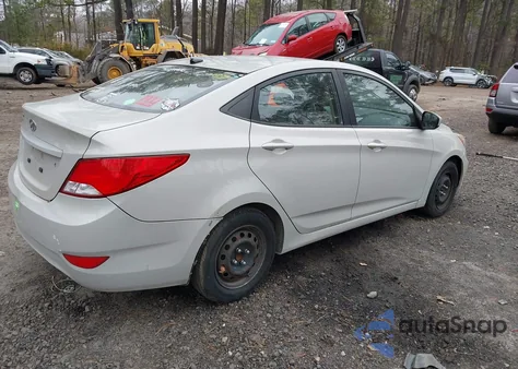 2016 Hyundai Accent Se z USA, uszkodzony, nr VIN KMHCT4AE8GU003684